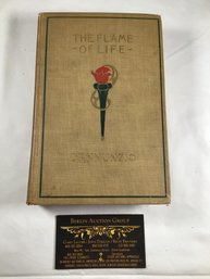 Antique Book - The Flame Of Life, By Gabrielle D'Annunzio, 1900 - 10B