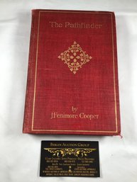 Antique Book - The Pathfinder Or The Inland Sea, By J. Fenimore Cooper, Rand, McNally & Company - #1C