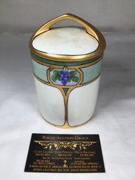 Art Deco Rosenthal Porcelain Selb Bavaria Donatello Condensed Milk Holder - 6 In Height