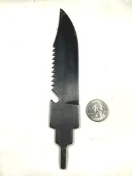 Loose Knifeblade With One Threaded End, 6 In Blade