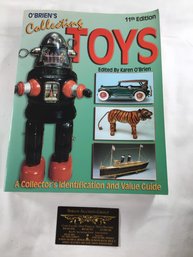 O'Brian's Collecting Toys 11th Edition, Edited By Karen O'Brian's, 2004 - #5F