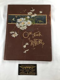 Antique Book - One Touch Of Nature And Other Poems, With Monochrome Illustrations, By Robert Ellice Mack - #6F