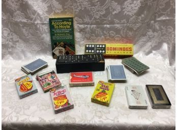 Vintage Dominos And Cards