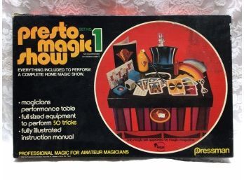 Vintage Presto Magic Show