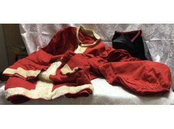 Vintage Santa Outfit