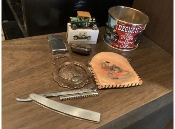 Lot Of Smalls Including Zippo Lighter