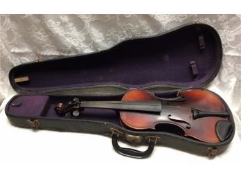 Violin With Case - As Is