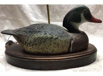 Decorative Cork Duck Lamp