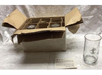 Case Of 6 Vintage Avon Glasses