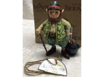 Jim Shore - Luck Of The Irish - Small Irish Leprechaun Figurine