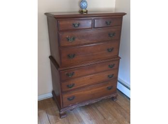 7 Drawer Cherry Chest Of Drawers - Colonial Design