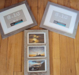 Gray Driftwood Colored Frames