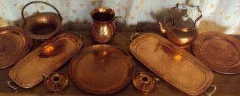 Hammered Copper Lot 2
