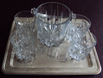 Care For A Cocktail? Crystal Bar Set