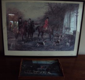 Hunt Picture And Tray