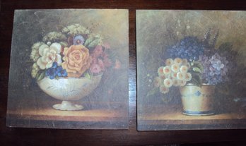 Pair Of Vintage Botanical Prints
