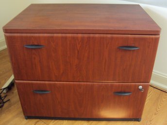Bush Double Drawer File Cabinet With Key #1