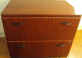 Bush Double Drawer File Cabinet With Key #3