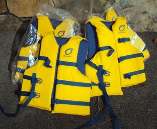 Set Of 4 Overtons Safety Vests Size Adult