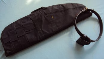 Belt, Holster And Rifle Bag