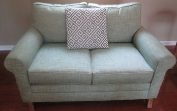 Light Aqua Green Love Seat By Kincaid  Furniture