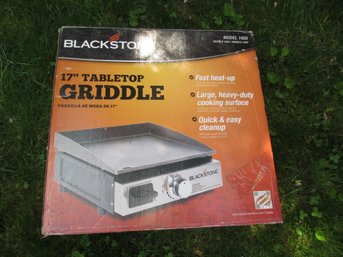 17' Tabletop Griddle Perfect For Camping Or Tailgating