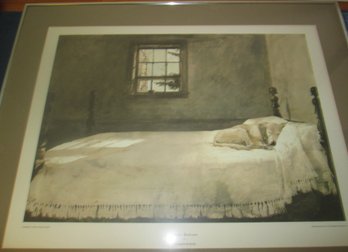 Master Bedroom Print By Andrew Wyeth