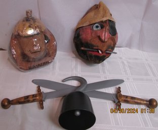 Swashbucklers!  Great Decor For Your Tiki Bar!
