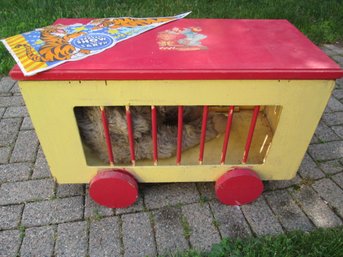 Cutest Little Circus Wagon.