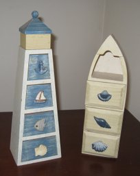 Row Row Row Your Boats- Two Nautical Keepsakes