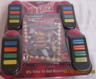Play Station 2 Buzz The Hollywood Quiz