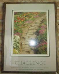 'Challenge' Inspirational Poster