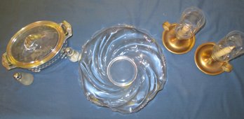 Princess Collection And Heisey Wave Bowl