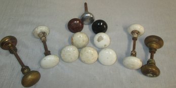 Hob Knobbing Lot - Vintage Porcelain Door Knobs