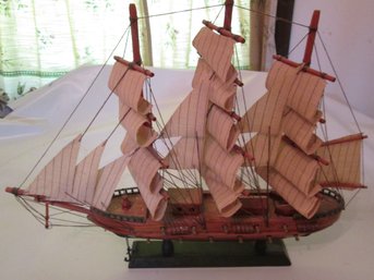 Fair Winds And Follow Seas.... Full Rigged Model Ship