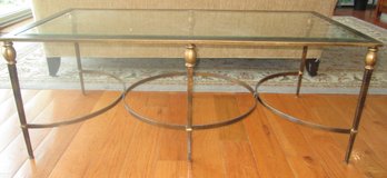 Coffee Table In Bronzed Finish