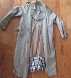 Trench Coat By Paul Stuart Made In England