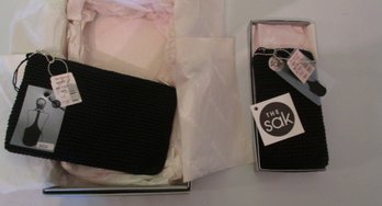 New Boxed Woven Bags  By The Sak