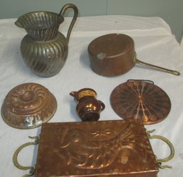 Copper Pieces For Use And Display