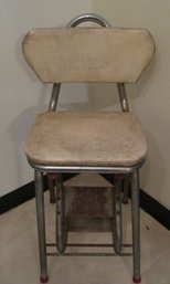 The Vintage Kitchen Stool With Folding Steps