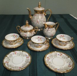 Beautiful Antique Barvarian Demitasse Set