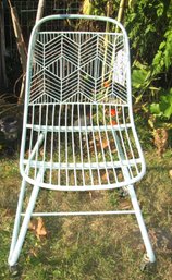 Aqua Green Desk Chair On Castors