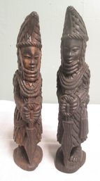 Carved Wooden  Chinese Warriors