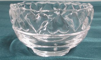 Sweet Little Tiffany & Company Glass Hearts Bowl