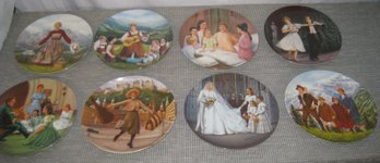 The Hills Are Alive With The Sound Of Music.. Collector Plates