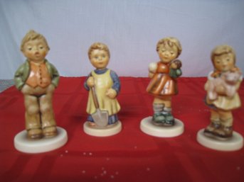 Hummel Children  Set Of 4 Lot 1