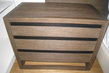 Modern Design Three Drawer Night Stand