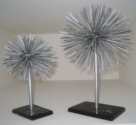 Silver Spike Sculpture