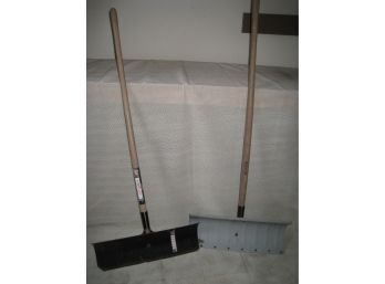 Pair Of Snow Shovels