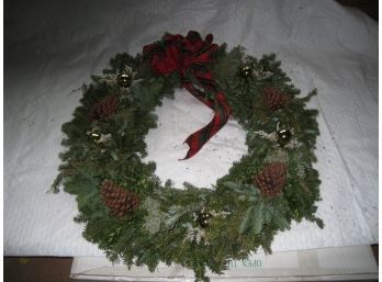 36' Christmas Decorated Wreath